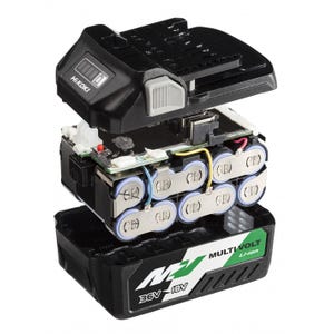 Batterie BSL36A18 18 / 36 V - 5.0 / 2.5 Ah MULTI-VOLT - HIKOKI - 371750