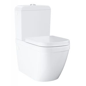 Grohe Euro Ceramic Pack WC à poser haut de gamme, alimentation latérale (39462999)
