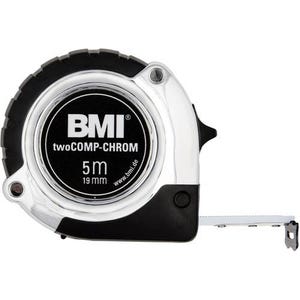 Mètre-ruban BMI chrom 475341221 3 m acier