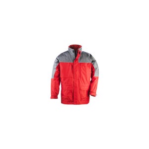 Parka RIPSTOP Rouge/gris - COVERGUARD - Taille XL
