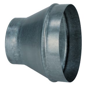 Réduction conique galva - RCC ⌀200/160 ALDES - 11093506 Diamètre 200/160 mm