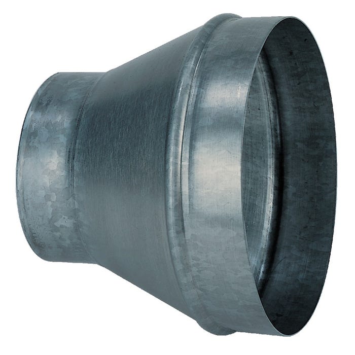 Réduction conique galva - RCC ⌀200/125 ALDES - 11093507 Diamètre 200/125 mm
