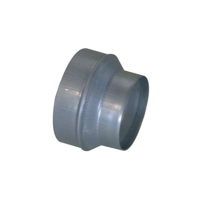 Réduction conique galva - RCC ⌀125/80 ALDES - 11093502 Permet le raccordement de gaines de ventilation diamètre 125 en 80
