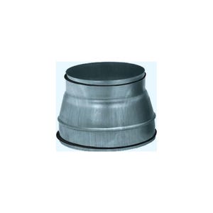 reduction conduit conique galvanisé à joint diamètre 200/125mm