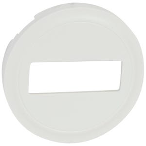 enjoliveur - prise optique sc/apc - legrand céliane - blanc