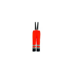 Pantalon pluie HARBOR orange HV/marine - COVERGUARD - Taille 2XL