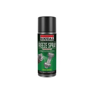 Freeze spray - Aérosol dégrippant et refroidissant - Soudal - 0,4 L - Aérosol