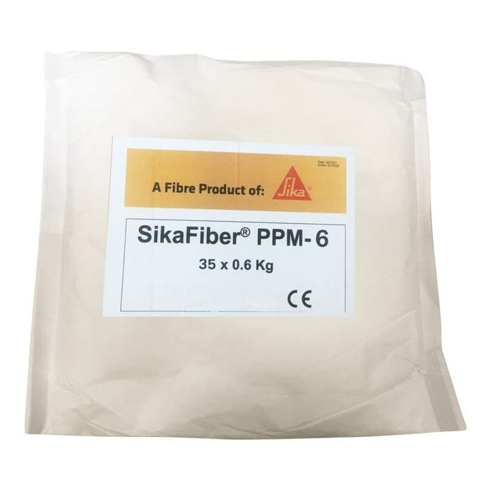 SikaFiber - Fibre polypropylène pour béton et chape - Sika - 600 g 6 mm