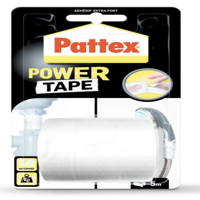 Adhésif Power Tape Maison blanc 5cmx5ml PATTEX-2301629