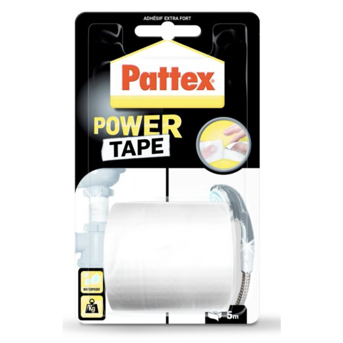 Adhésif Power Tape Maison blanc 5cmx5ml PATTEX-2301629