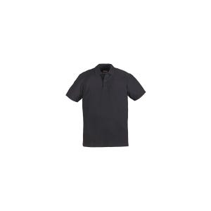 SAFARI Polo MC noir, 100% coton, 220g/m² - COVERGUARD - Taille XL