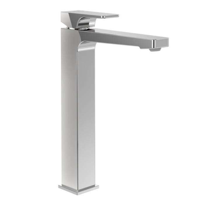 Villeroy & Boch Architectura Square Mitigeur Monocommande pour lavabo, Surélevée, Avec vidage, Chrome (TVW12500200061)