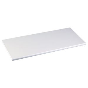 Tablette médium droite Mottez - Longueur 80 - Profondeur 25 cm - Epaisseur 18 mm - Blanc