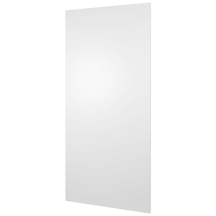 Schulte Vantail de porte pleine coulissante en bois blanc, 755 x 2035 mm