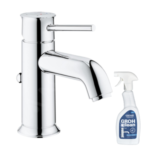 Mitigeur lavabo GROHE Quickfix Start Classic taille S + nettoyant GrohClean