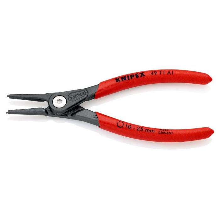 PINCE A CIRCLIPS EXTERIEURS 10-25 DROITE KNIPEX
