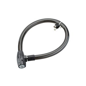 THIRARD - Antivol à clé Scorp, câble acier, vélo, 25mmx0.85m, 2 clés, noir