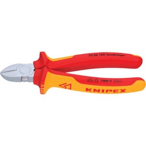 Pince coupante VDE 180mm Nr.7006 SB Knipex