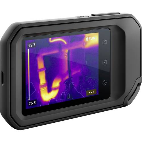 Caméra thermique FLIR C3-X Compact -20 à 300 °C 8.7 Hz MSX®, WiFi, appareil photo numérique intégré, Résiste à une