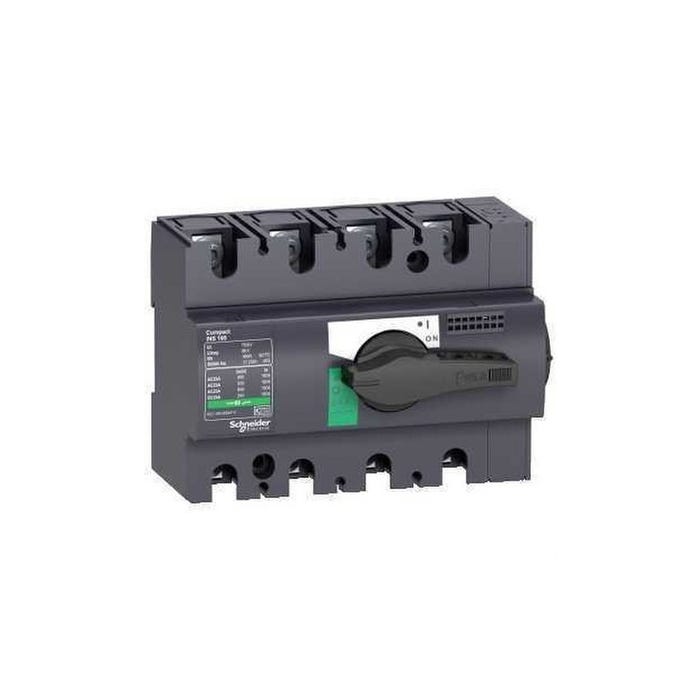 Interrupteur / sectionneur COMPACT 160A 4P encastrable noir - SCHNEIDER ELECTRIC
