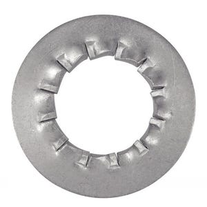 Rondelle -Eventail- à dentures intérieures - Type bombée JZC - Acier Zn Ø8 mm - Boîte de 200