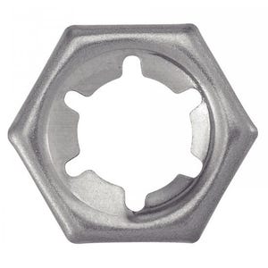 Ecrou -PAL- autofreiné hexagonal - Inox A2 M16 - Boîte de 50
