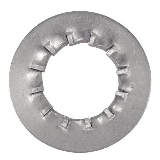 Rondelle -Eventail- à dentures intérieures - Type bombée JZC - Acier Zn Ø4 mm - Boîte de 500