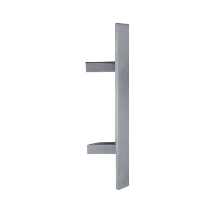 Poignée de tirage d-line rectangulaire 2 supports inclinés - Entraxe (mm) : 400 - Longueur (mm) : 600 - Finition : Inox