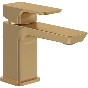 Mitigeur lavabo compact VILLEROY ET BOCH Subway 3.0 avec tirette Brushed Gold