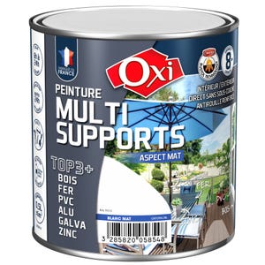 Top 3 Multi Supports Owatrol PEINTURE MULTI SUPPORTS MAT Gris Clair (RAL 7035) 2.5 litres