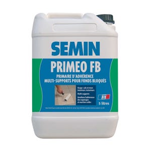 Semin Primaire d'Adhérence Priméo FB - Sols - Intérieur/Extérieur - Bidon 5 L