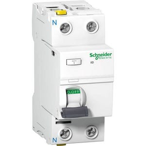 Schneider Electric A9Z21225 A9Z21225 Disjoncteur différentiel A 25 A 0.03 A 240 V