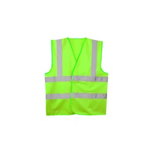Gilet YARD vert HV baudrier + double bande - COVERGUARD - Taille XL