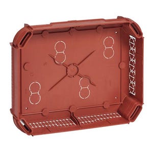 Boîte complète BATIBOX maçonnerie pour dérivation rectangulaire 230 x 180 x 50mm - LEGRAND - 089275