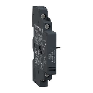 bloc contact auxiliaire tesys - pour gv2 / gv3 - 1f+1o - 2.5a - latéral - schneider electric gvad0110