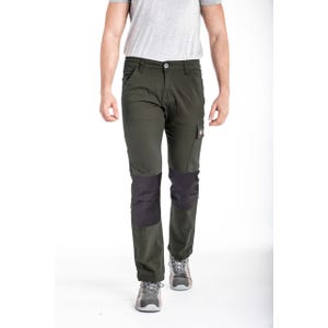 Pantalon de travail multi-poches normé CORJE1 VERT 52