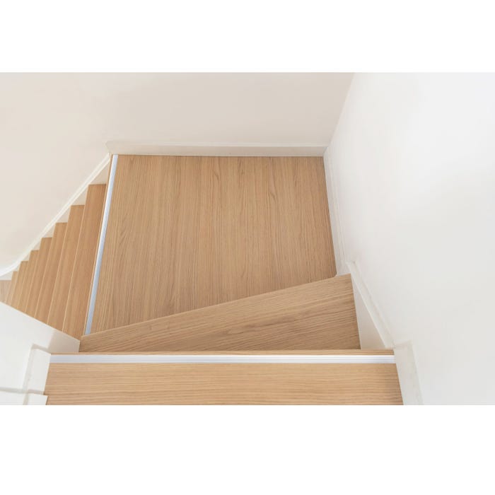 Lot de 3 planches palier rénovation d'escalier stratifié florida 2050 x 225 x 8 mm - PEFC 70%