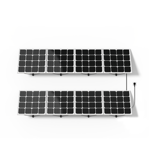 Lot 600W kit panneaux solaires Floral Beem Energy 1 kit principal + 1 kits extension - installation au mur