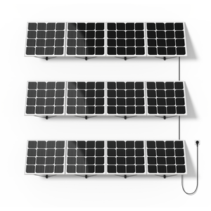 Lot 900W kit panneaux solaires Floral Beem Energy 1 kit principal + 2 kits extension - installation au mur