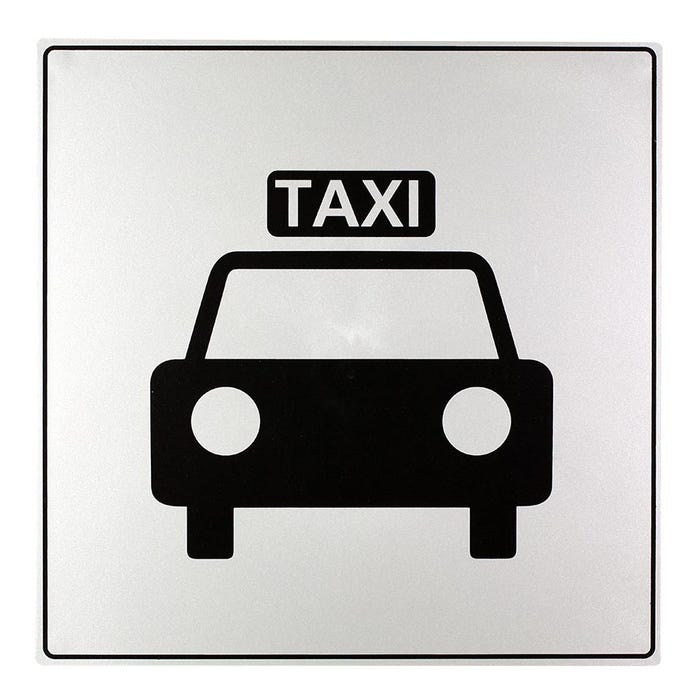 Plaquette Taxi - Iso 7001 200x200mm - 4380148