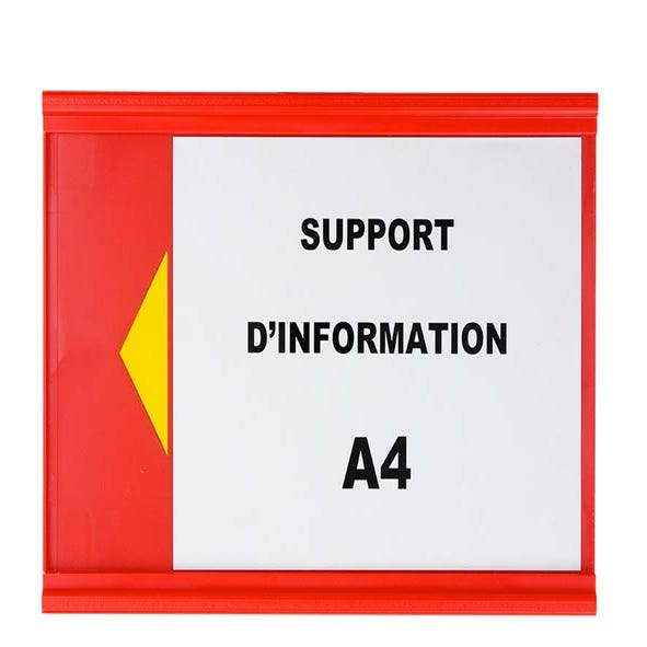 Panneau d'Information A4 Rouge - 2000307