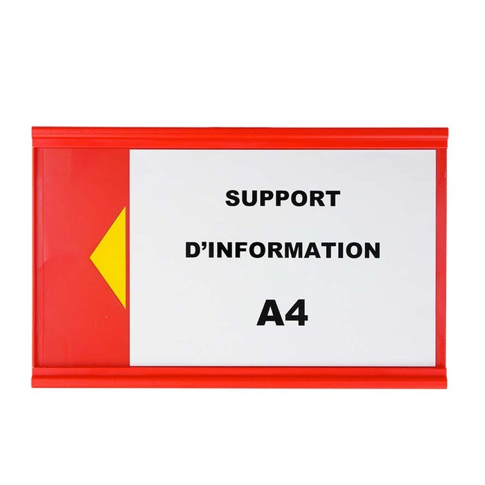 Panneau d'Information A4 Rouge - 2000307