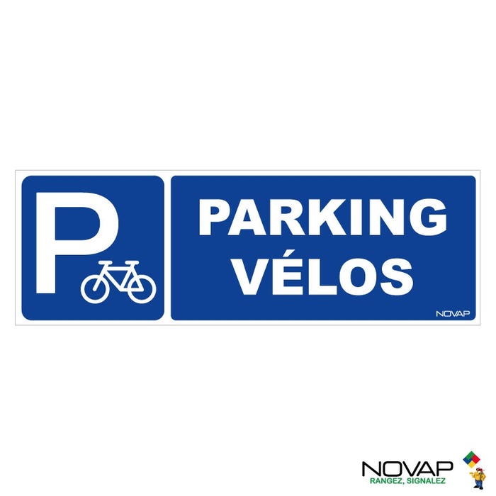 Panneau Parking vélos - Rigide 450x150mm - 4060170