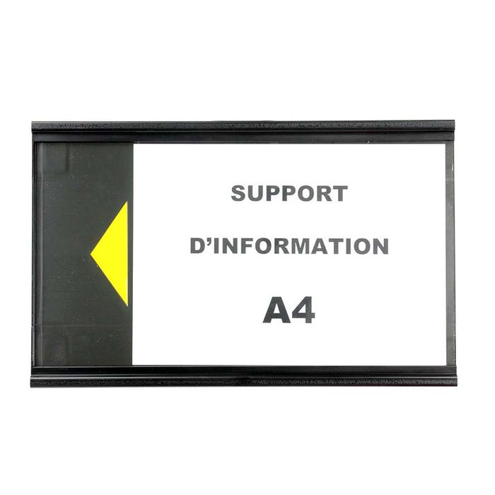 Panneau d'Information A4 Noir - 2000314