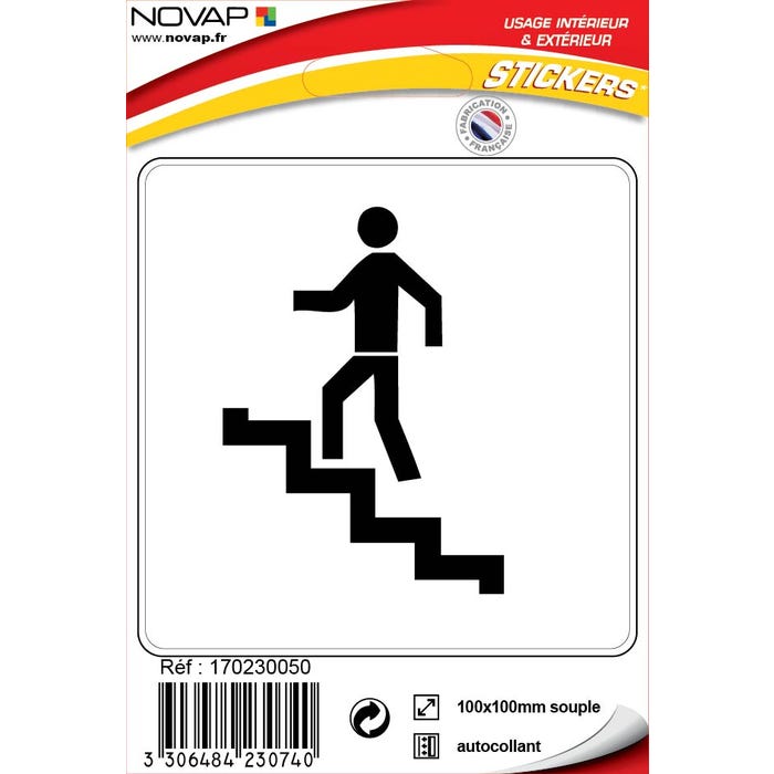Stickers adhésif - Escalier montée - 4230740