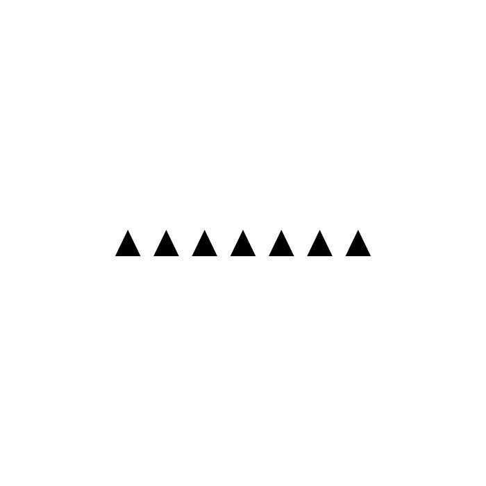 Lot 2 bandes 100mm x 1m - Triangles Noir - 4640372