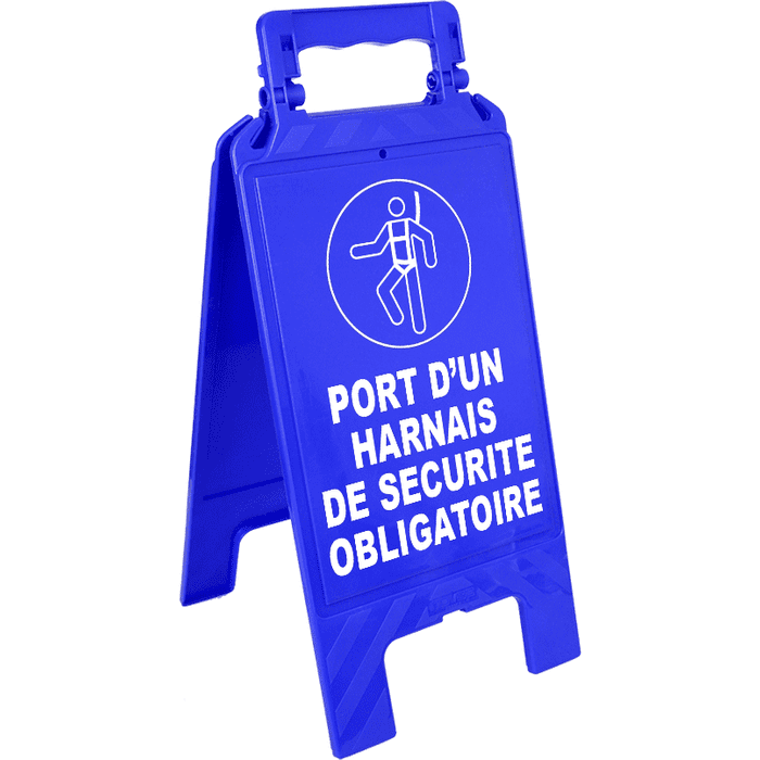 Chevalet Port d'un harnais de sécurité obligatoire - 4291147