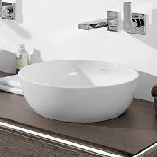 Villeroy &, Boch Artis lavabo à poser 430mm, sans trop-plein, Coloris: Céramique blanche plus
