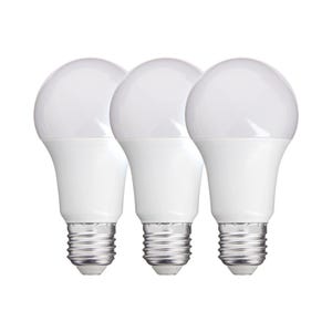 Xanlite - Lot de 3 Ampoules SMD LED A60 Opaques, culot E27, 806 lumens, conso. 8,8W éq. 60W, Blanc chaud - PACK21EE806GIW