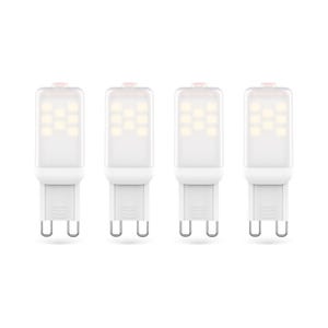 Xanlite - Lot de 4 Ampoules SMD LED Capsules, culot G9, 200 lumens, conso. 2,2W éq. 20W, Blanc chaud - PACK31ALG9200IW